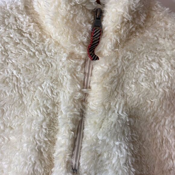 Shearling Pullover Jacket by Weatherproof Vintage  Size Medium - Picture 3 of 8